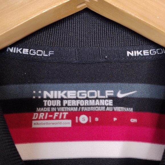 Nike Golf Tour Performance Striped Men's Polo Shirt - Picture 12 of 13
